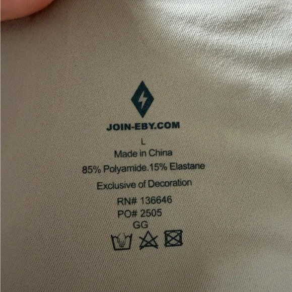 EBY Seamless Wireless Bra L Nude Smoothing Everyday T-Shirt Bra - Picture 4 of 4